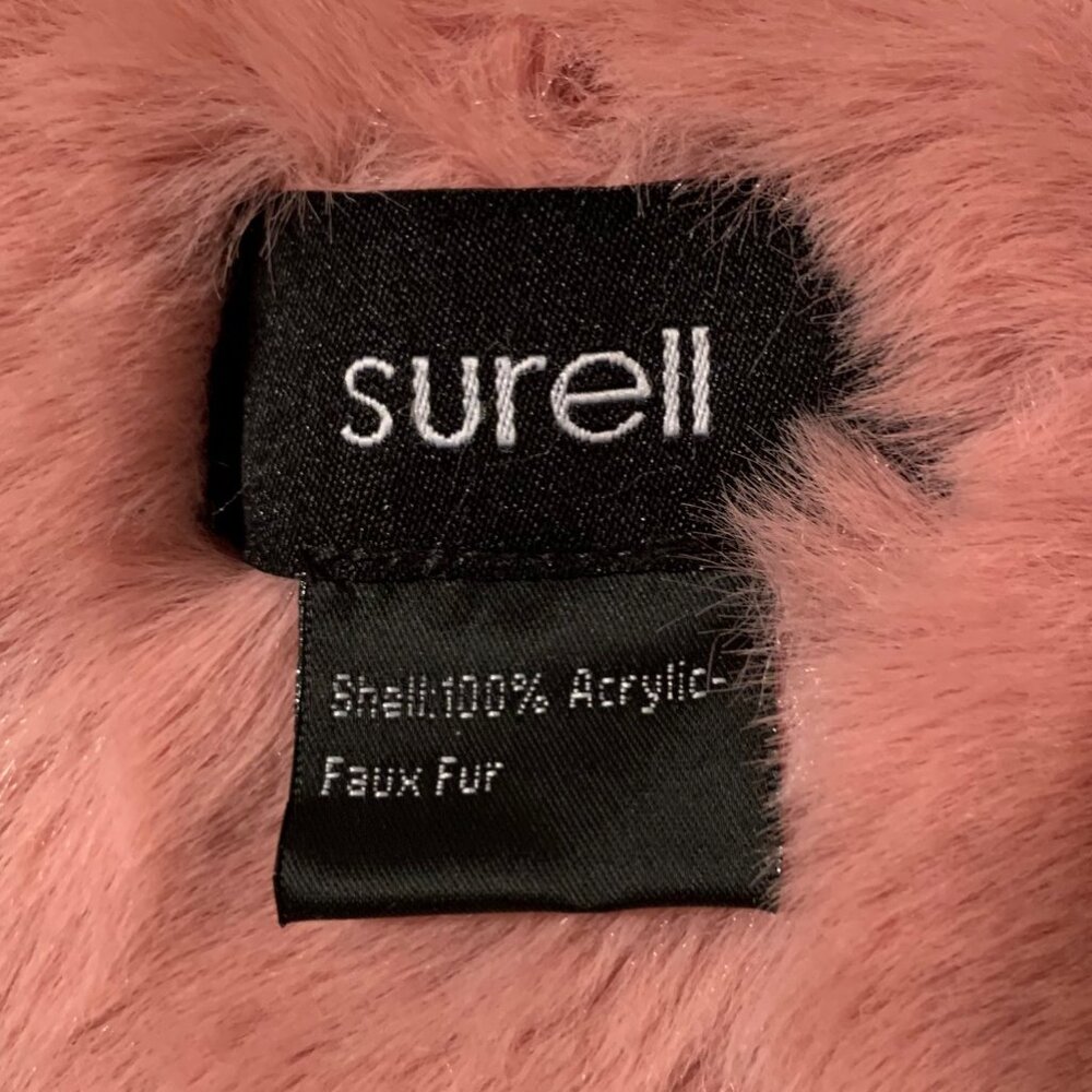 SURELL FAUX FUR PULL THRU SCARF NWT *HP* - Picture 5 of 9